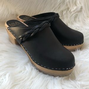 MIA Elsa Swedish Wood Clogs / slides / mules